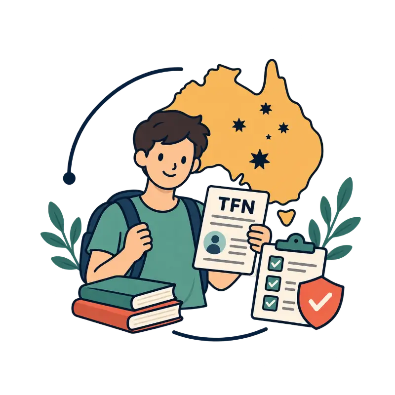 TFN estudiante Australia
