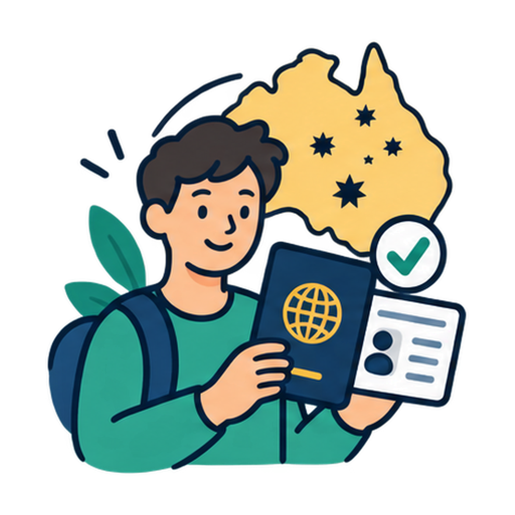 Pasaporte y visado para viajar a Australia