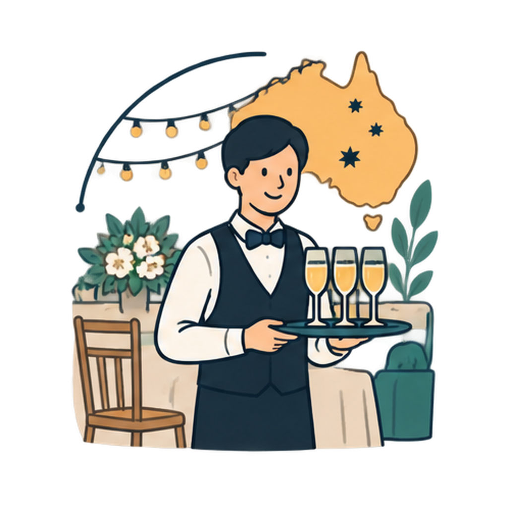 Trabajo de hostelería en hotel y eventos en Australia