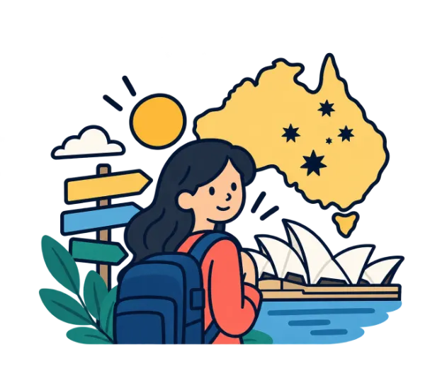 Preparar viaje y llegada a Australia